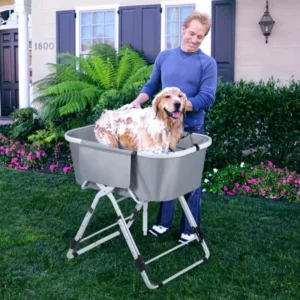Elevated Dog Bath Tubs for Bath Shower Grooming