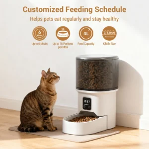 Programmable 4L Automatic Pet Feeder