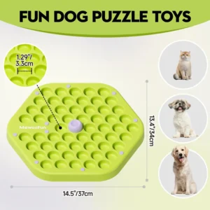 MEWOOFUN Dog Puzzle Enrichment Toy for Dogs