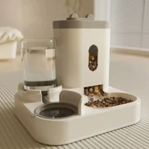 Automatic Feeder With Water Fountain Large Capacity